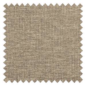 Hoekbank Ellscott microvezels Warm beige - Longchair vooraanzicht rechts