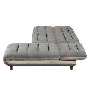 Ecksofa Energy (beidseitig montierbar) Webstoff - Grau / Cappuccino