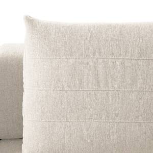 Canapé d’angle 2-3 places FINNY Tissu - Tissu Saia: Beige - Méridienne courte à droite (vue de face) - Sans fonction