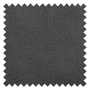 Ecksofa Flesk Antiklederlook Basalt - Ottomane davorstehend links - Ohne Hocker