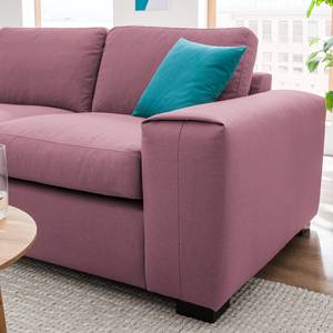 Ecksofa Glasco Webstoff Webstoff Osta: Flieder - Longchair davorstehend links