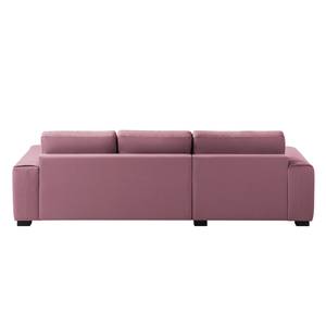 Ecksofa Glasco Webstoff Webstoff Osta: Flieder - Longchair davorstehend links