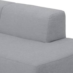 Ecksofa Graham Webstoff Stoff Dona: Grau - Longchair davorstehend links