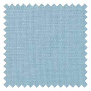 Ecksofa Graham Webstoff Stoff Mera: Hellblau - Longchair davorstehend links