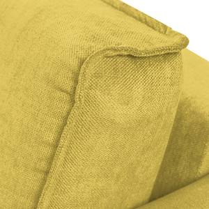 Ecksofa Grapefield Webstoff Lemon - Longchair davorstehend links