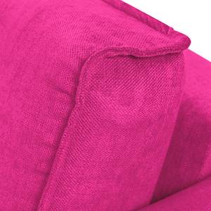 Ecksofa Grapefield Webstoff Pink - Longchair davorstehend links