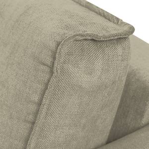 Ecksofa Grapefield Webstoff Warmes Beige - Longchair davorstehend links