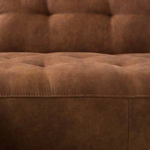 Ecksofa Graya Antiklederoptik - Cognac