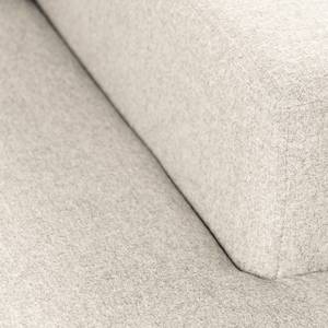 Ecksofa Greenwood I Webstoff Hellbeige - Longchair davorstehend rechts