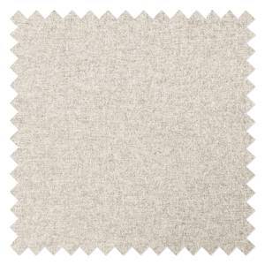 Hoekbank Greenwood I geweven stof Licht beige - Longchair vooraanzicht rechts