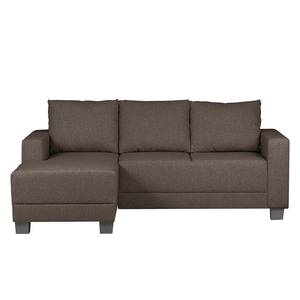 Ecksofa Greenwood I Webstoff Muskat - Longchair davorstehend links