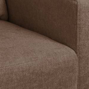 Ecksofa Greenwood II Webstoff Nougat - Longchair davorstehend links