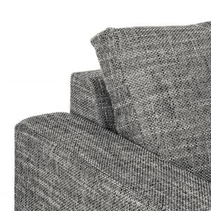 Ecksofa Greenwood Strukturstoff - Strukturstoff Lawan: Grau - Longchair davorstehend links