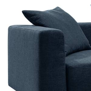 Hoekbank Heaven Casual XL Donkerblauw - Longchair vooraanzicht rechts - Geen functie