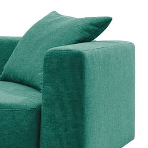 Hoekbank Heaven Casual XL Petrolblauw - Longchair vooraanzicht links - Geen functie