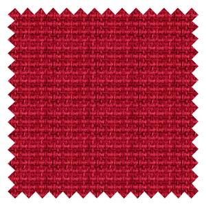 Canapé d'angle Heaven Colors Style M Tissu - Tissu TCU : 7 warm red - Méridienne courte à gauche (vue de face) - Fonction couchage - Coffre de lit