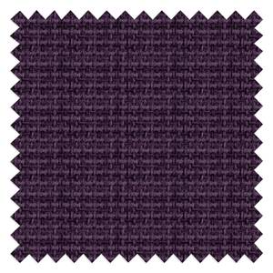 Hoekbank Heaven Colors Style M geweven stof - Stof TCU: 47 very purple - Longchair vooraanzicht links - Slaapfunctie - Opbergruimte