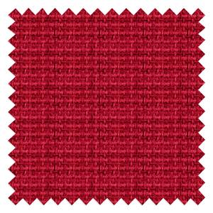 Hoekbank Heaven Colors Style M geweven stof - Stof TCU: 7 warm red - Longchair vooraanzicht links - Geen functie