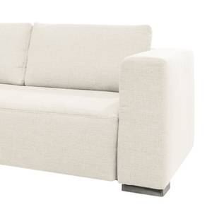 Canapé d'angle Heaven Colors Style XL Tissu - Tissu TCU : 0 pure white - Méridienne courte à gauche (vue de face) - Sans fonction