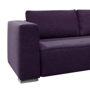 Ecksofa Heaven Colors Style XL Webstoff Webstoff - Stoff TCU: 47 very purple - Longchair davorstehend rechts - Keine Funktion