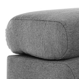 Ecksofa Hillier Webstoff Anthrazit Webstoff Anthrazit - Longchair davorstehend links