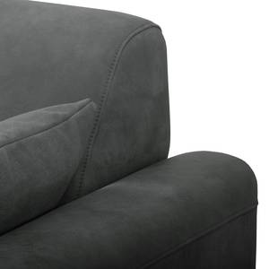 Ecksofa Hooper Grau - Longchair davorstehend rechts