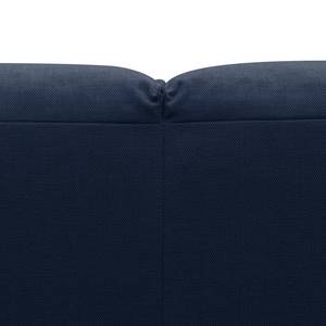 Ecksofa HUDSON 3-Sitzer mit Longchair Webstoff Milan: Dunkelblau - Breite: 328 cm - Longchair davorstehend rechts