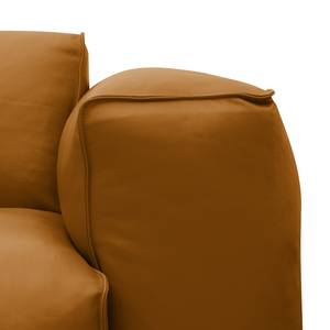 Ecksofa Hudson V Echtleder Echtleder Neka: Cognac - Longchair davorstehend links