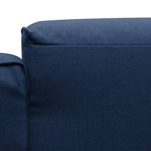 Ecksofa Hudson V Webstoff Webstoff Anda II: Blau - Longchair davorstehend links