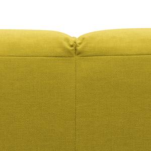 Ecksofa Hudson V Webstoff Webstoff Milan: Gelb - Longchair davorstehend links