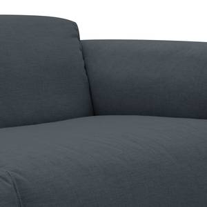 Ecksofa Hudson V Webstoff Webstoff Anda II: Grau - Longchair davorstehend links