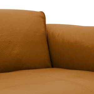 Canapé d'angle Hudson VI Cuir véritable - Cuir véritable Neka : Cognac - Angle à droite (vu de face)