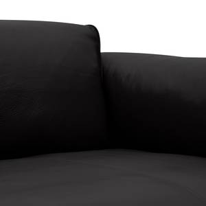 Ecksofa Hudson VI Echtleder Echtleder Neka: Schwarz - Ecke davorstehend rechts