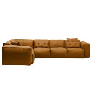 Ecksofa Hudson VI Echtleder Echtleder Neka: Cognac - Ecke davorstehend links