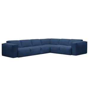 Ecksofa Hudson VI Webstoff Webstoff Anda II: Blau - Ecke davorstehend rechts