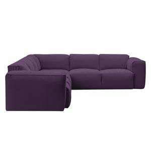 Ecksofa Hudson VI Webstoff Webstoff Anda II: Violett - Ecke davorstehend rechts