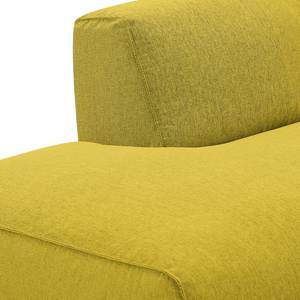 Ecksofa Hudson VI Webstoff Webstoff Milan: Gelb - Ecke davorstehend links