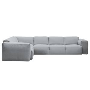 Ecksofa Hudson VI Webstoff Webstoff Anda II: Silber - Ecke davorstehend links