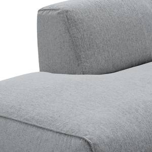 Ecksofa Hudson VI Webstoff Webstoff Anda II: Silber - Ecke davorstehend links