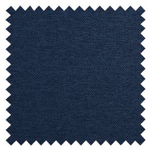 Canapé d'angle Hudson VII Tissu Tissu Anda II : Bleu - Méridienne courte à droite (vue de face)