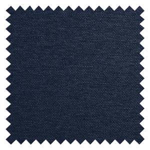 Canapé d'angle Hudson VII Tissu Tissu Milan : Bleu foncé - Méridienne courte à droite (vue de face)