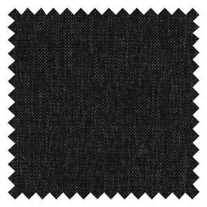 Canapé d'angle Idun Lounger Tissu - Convertible - Tissu Twist : Black