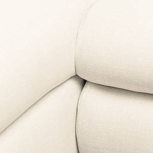 Canapé d'angle Infinity Convertible - Tissu - Crème - Méridienne courte à gauche (vue de face)