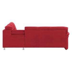 Ecksofa Kabalo Webstoff Rot - Relaxfunktion