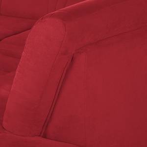 Ecksofa Kabalo Webstoff Rot - Relaxfunktion