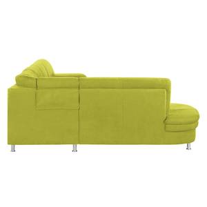 Ecksofa Kabalo Webstoff Lemon - Relaxfunktion