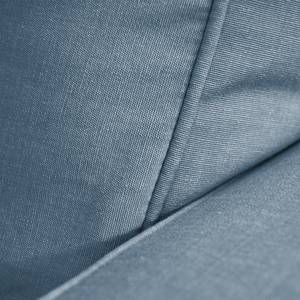 Ecksofa Kastel Webstoff Longchair davorstehend rechts - Jeansblau