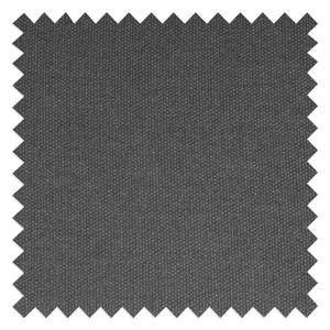 Canapé d’angle KINX méridienne Tissu - Tissu Osta: Anthracite - Largeur : 260 cm - Méridienne courte à droite (vue de face) - Avec réglage de la profondeur d'assise