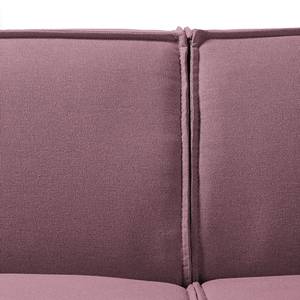 Canapé d’angle KINX méridienne Tissu - Tissu Osta: Lila - Largeur : 260 cm - Méridienne courte à gauche (vue de face) - Avec réglage de la profondeur d'assise