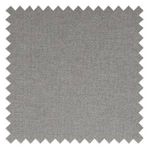 Canapé d’angle KINX méridienne Tissu - Tissu Osta: Marron gris - Largeur : 260 cm - Méridienne courte à gauche (vue de face) - Avec réglage de la profondeur d'assise